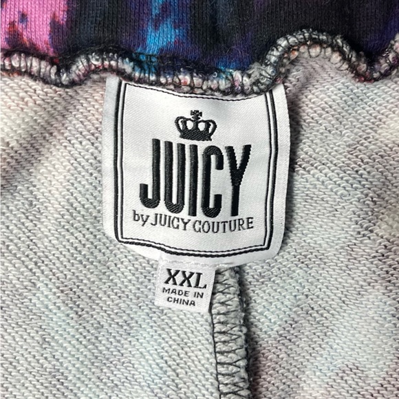 Juicy Couture Women's Multicolor Tie-Dye Jogger Pants Size XXL - Picture 4 of 4